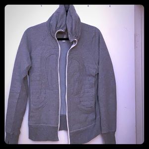 Gray Scuba lululemon Jacket